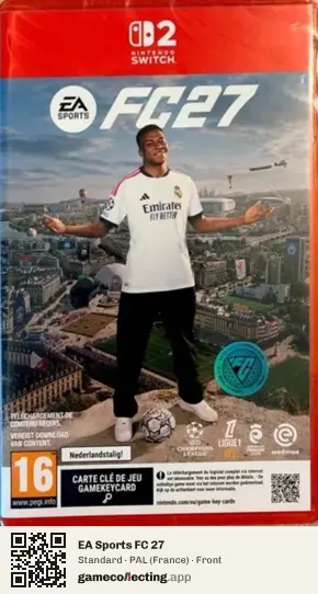 EA Sports FC 27 Nintendo Switch 2, France box front