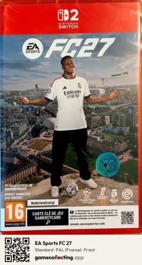 EA Sports FC 27 Nintendo Switch 2, France box front