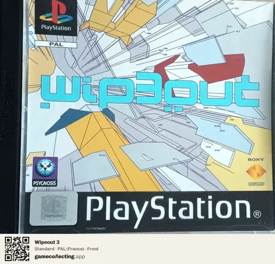 Wipeout 3 PlayStation, France box front