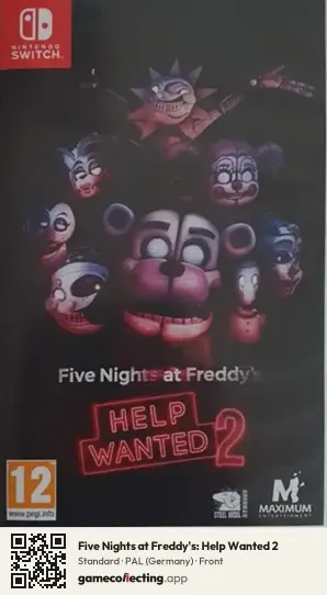 Five Nights at Freddy's: Help Wanted 2 Nintendo Switch, Germany box front