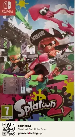 Splatoon 2 Nintendo Switch, Italy box front