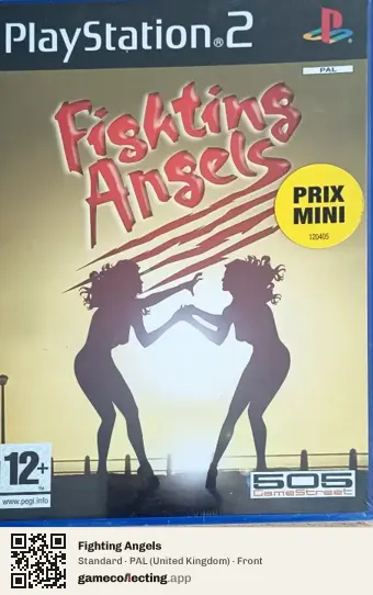 Fighting Angels PlayStation 2, United Kingdom box front