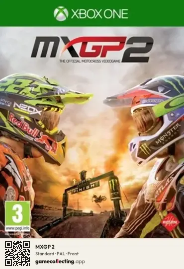 MXGP 2 Xbox One, PAL box front