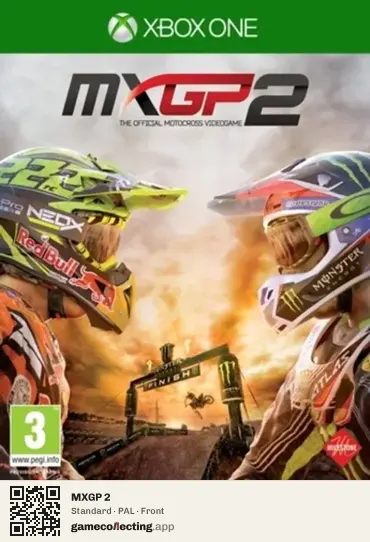 MXGP 2 Xbox One, PAL box front