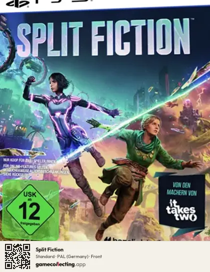 Split Fiction PlayStation 5, Germany box front
