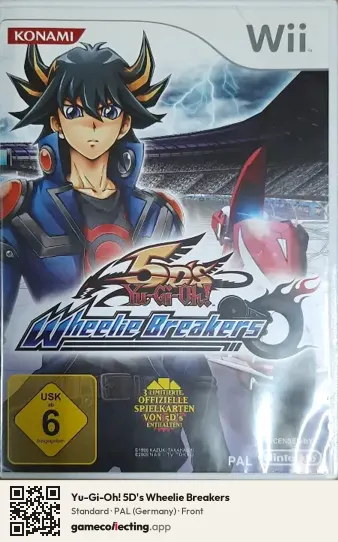 Yu-Gi-Oh! 5D's Wheelie Breakers Nintendo Wii, Germany box front