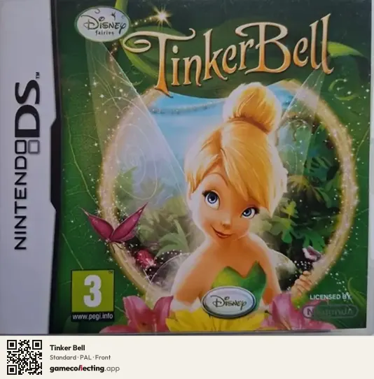 Tinker Bell Nintendo DS, PAL box front