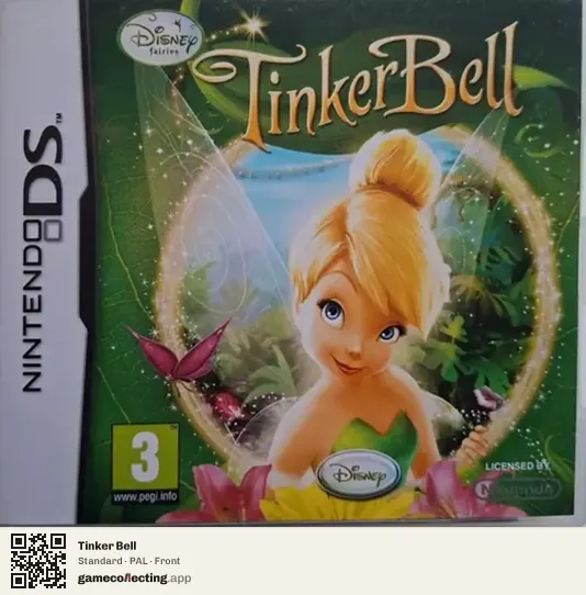 Tinker Bell Nintendo DS, PAL box front