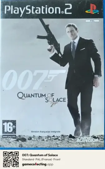 007: Quantum of Solace PlayStation 2, France box front