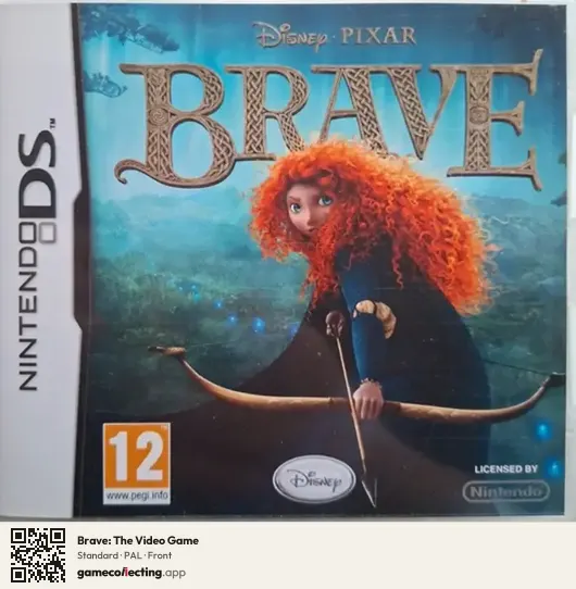 Brave: The Video Game Nintendo DS, PAL box front