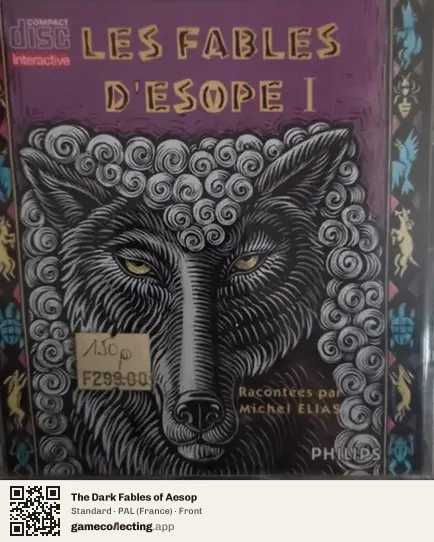 The Dark Fables of Aesop Philips CD-i, France box front