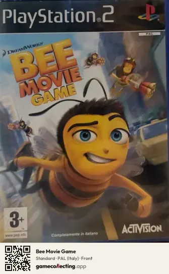 Bee Movie Game PlayStation 2, Italy box front