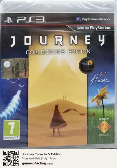 Journey Collector's Edition PlayStation 3, Italy box front