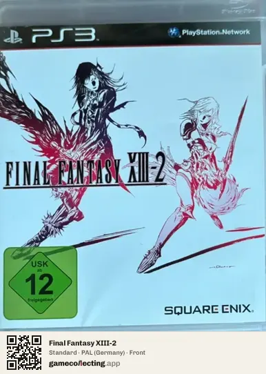 Final Fantasy XIII-2 PlayStation 3, Germany box front