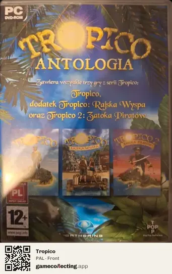 Tropico Computer, PAL box front