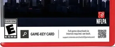 Madden NFL 27, the ESRB box on its front