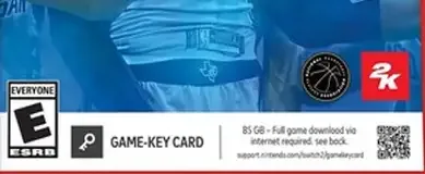 NBA 2K27, the ESRB box on its front