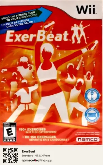 ExerBeat Nintendo Wii, NTSC box front