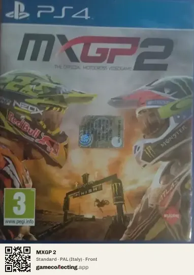 MXGP 2 PlayStation 4, Italy box front