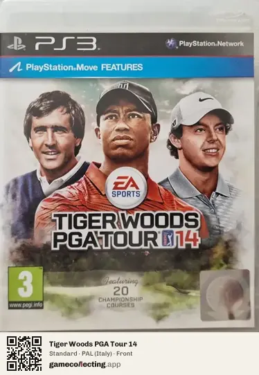 Tiger Woods PGA Tour 14 PlayStation 3, Italy box front
