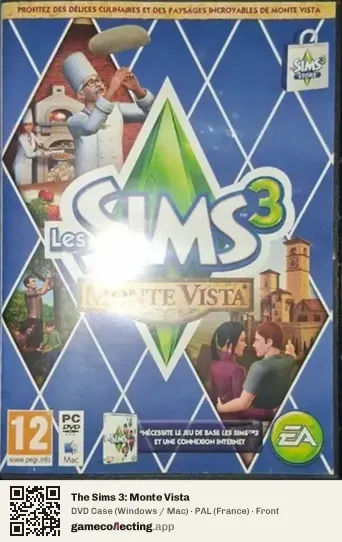 The Sims 3: Monte Vista Computer, France box front