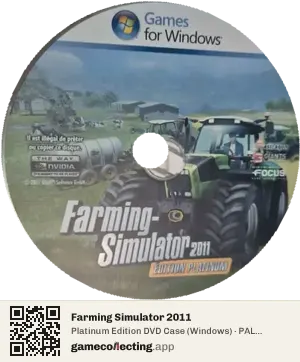 Farming Simulator 2011 Computer, PAL disc