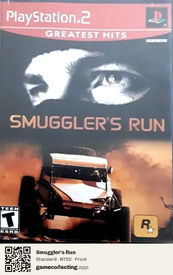 Smuggler's Run PlayStation 2, NTSC box front