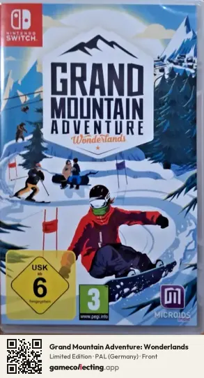 Grand Mountain Adventure: Wonderlands Nintendo Switch, Germany box front