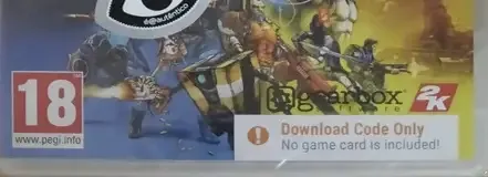 Borderlands Legendary Collection, the PEGI square on its front