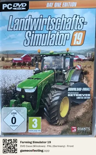 Farming Simulator 19 Computer, Germany box front