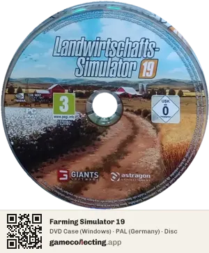 Farming Simulator 19 Computer, PAL disc