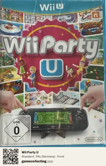Wii Party U Nintendo Wii U, Germany box front