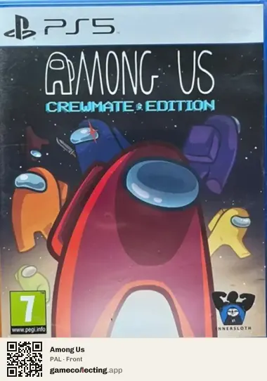 Among Us PlayStation 5, PAL box front