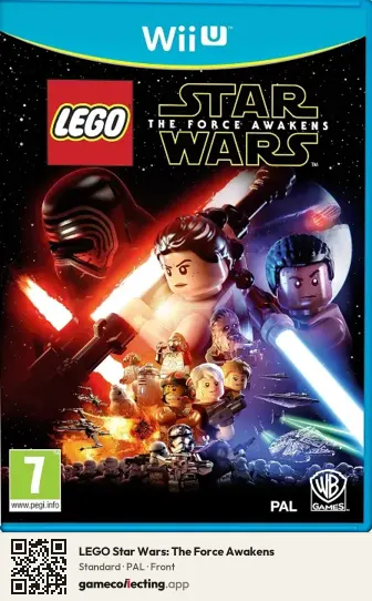 LEGO Star Wars: The Force Awakens Nintendo Wii U, PAL box front
