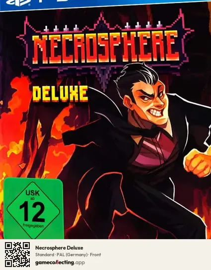 Necrosphere Deluxe PlayStation 4, Germany box front