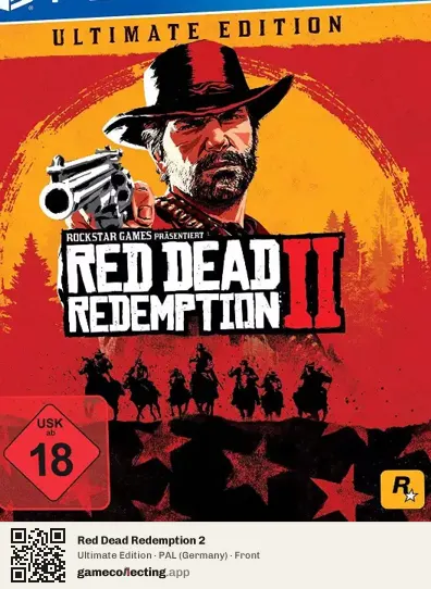 Red Dead Redemption 2 PlayStation 4, Germany box front