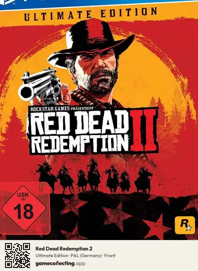 Red Dead Redemption 2 PlayStation 4, Germany box front