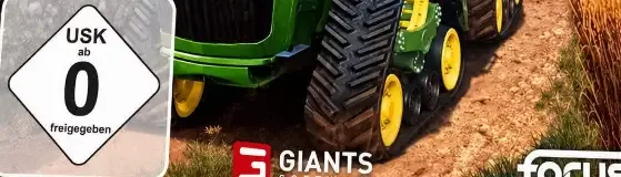 Farming Simulator 19, the USK square on its front