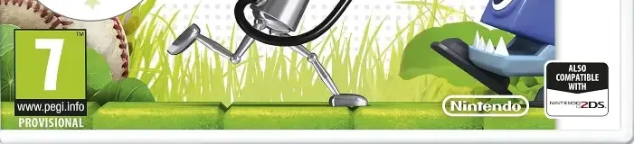 Chibi-Robo! Zip Lash, the PEGI square on its front