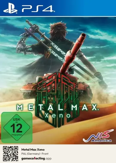Metal Max Xeno PlayStation 4, Germany box front