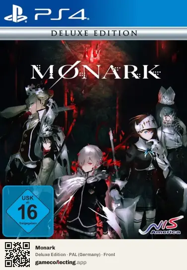 Monark PlayStation 4, Germany box front
