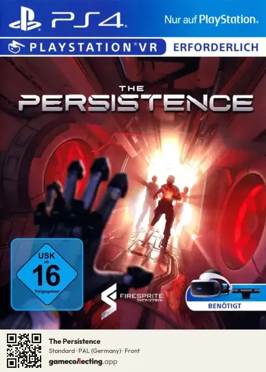 The Persistence PlayStation 4, Germany box front