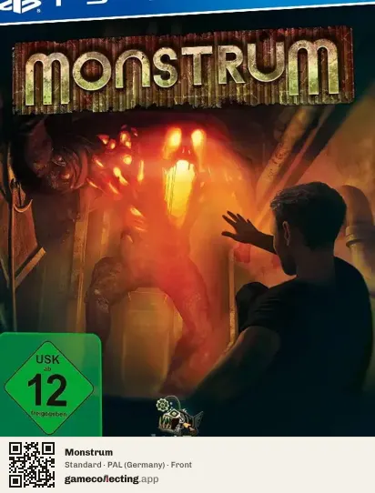 Monstrum PlayStation 4, Germany box front