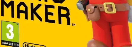 Super Mario Maker, the PEGI square on its front