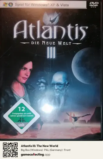 Atlantis III: The New World Computer, Germany box front
