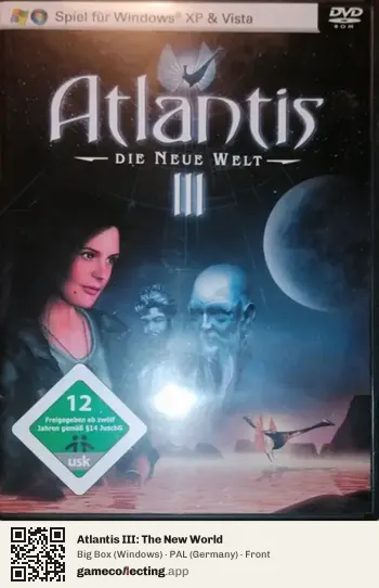 Atlantis III: The New World Computer, Germany box front