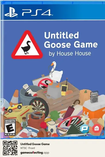 Untitled Goose Game PlayStation 4, NTSC box front