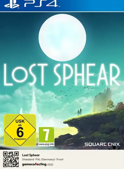 Lost Sphear PlayStation 4, Germany box front