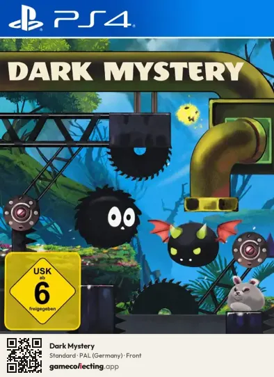 Dark Mystery PlayStation 4, Germany box front