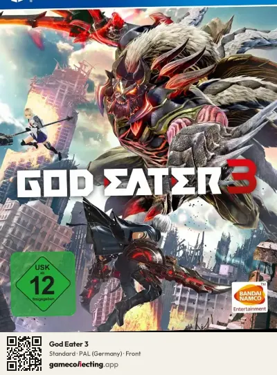 God Eater 3 PlayStation 4, Germany box front
